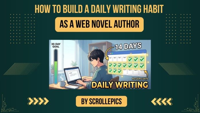How to Build a Daily Writing Habit as a Web Novel Author